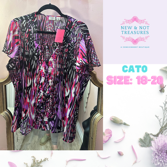 Short Sleeve Cato Top in 18/20