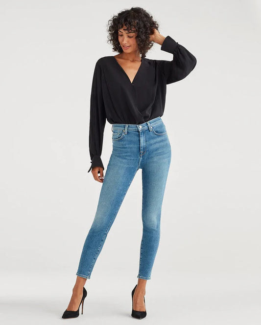 7 For All Mankind The Ankle Skinny Jean in 26