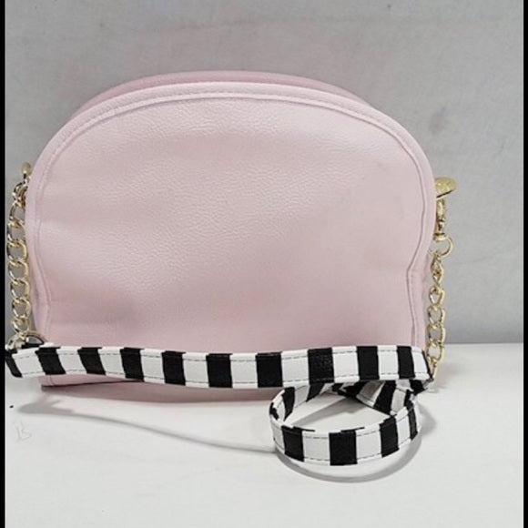 Betsey Johnson small Pink Crossbody Bag, NEW!