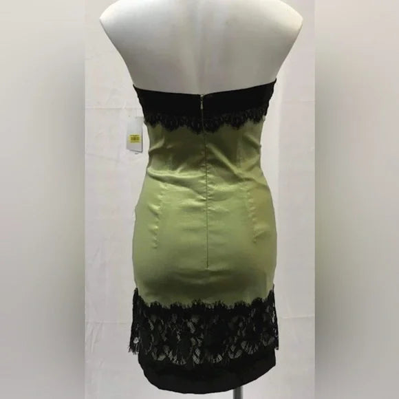 NWT $140 Jessica McClintock Green Dress, size 10.