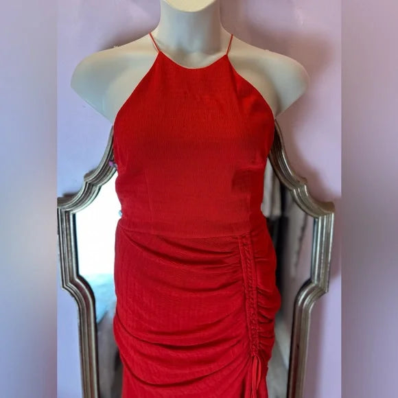 Cooper St Ti Amo Drape Dress. Red, Size 10. EUC