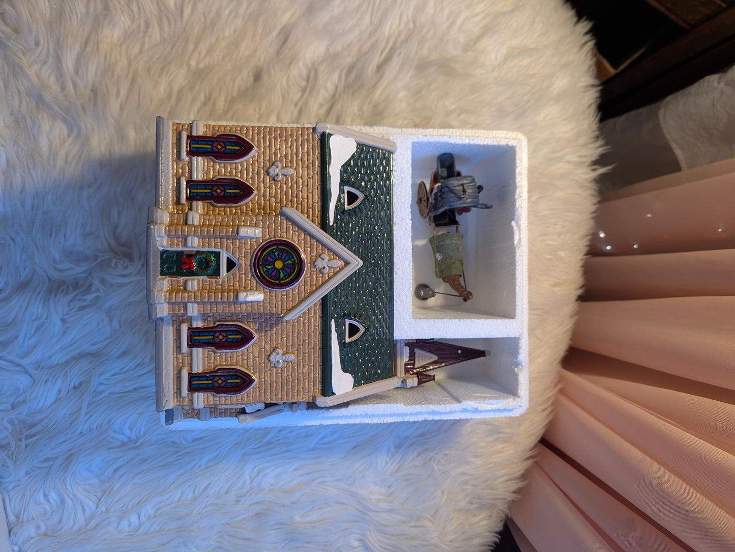 RARE Department 56 Snow Village "MOUNT OLIVET CHURCH" #54429 Retired 1996 w/ Box