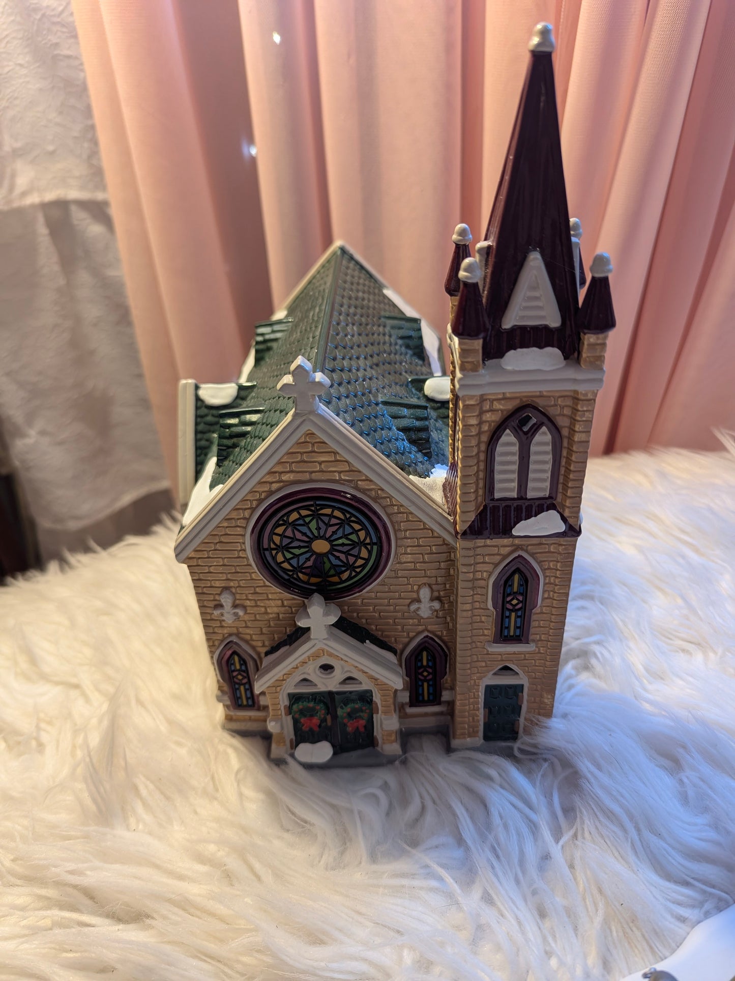 RARE Department 56 Snow Village "MOUNT OLIVET CHURCH" #54429 Retired 1996 w/ Box