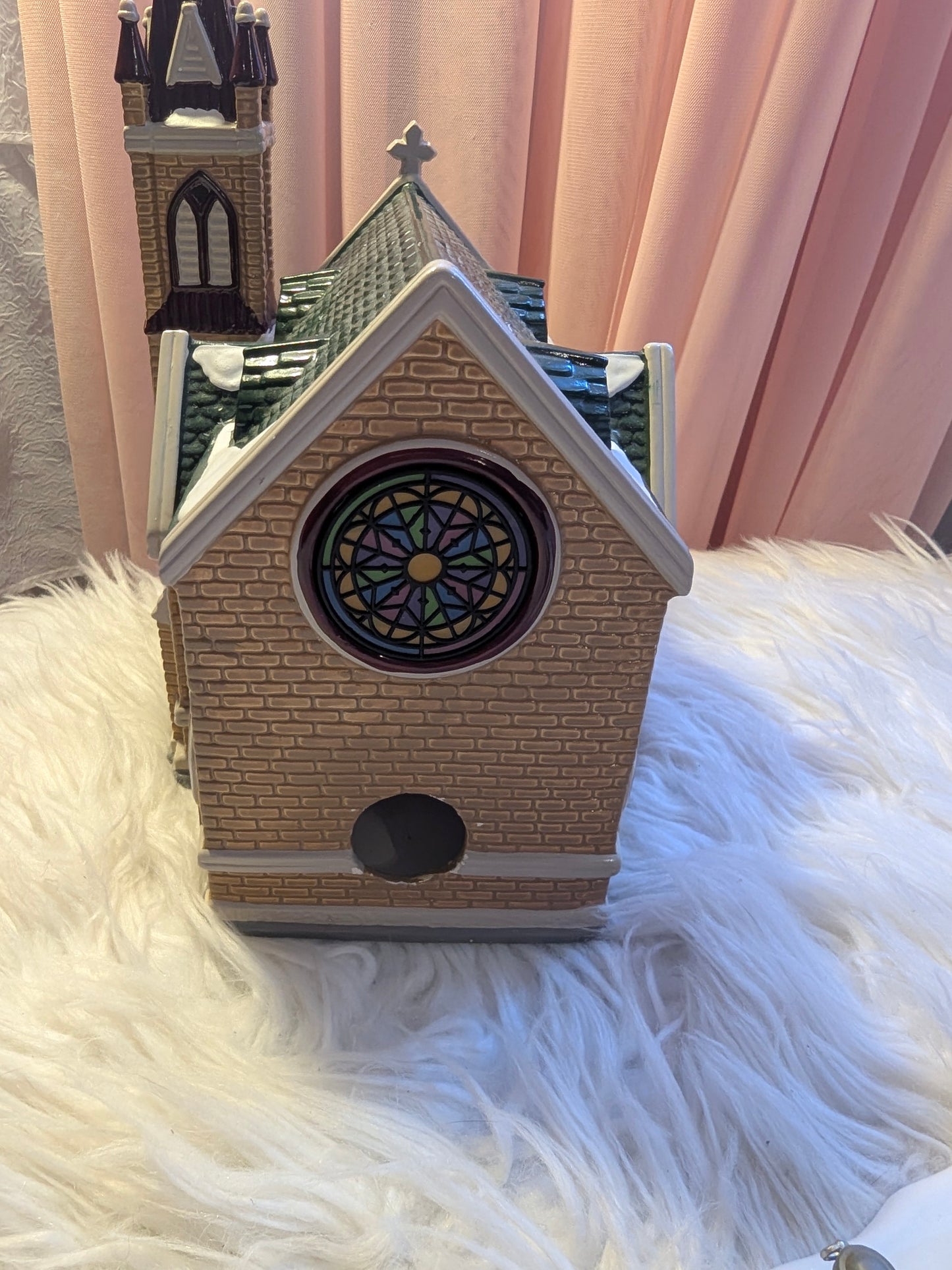 RARE Department 56 Snow Village "MOUNT OLIVET CHURCH" #54429 Retired 1996 w/ Box