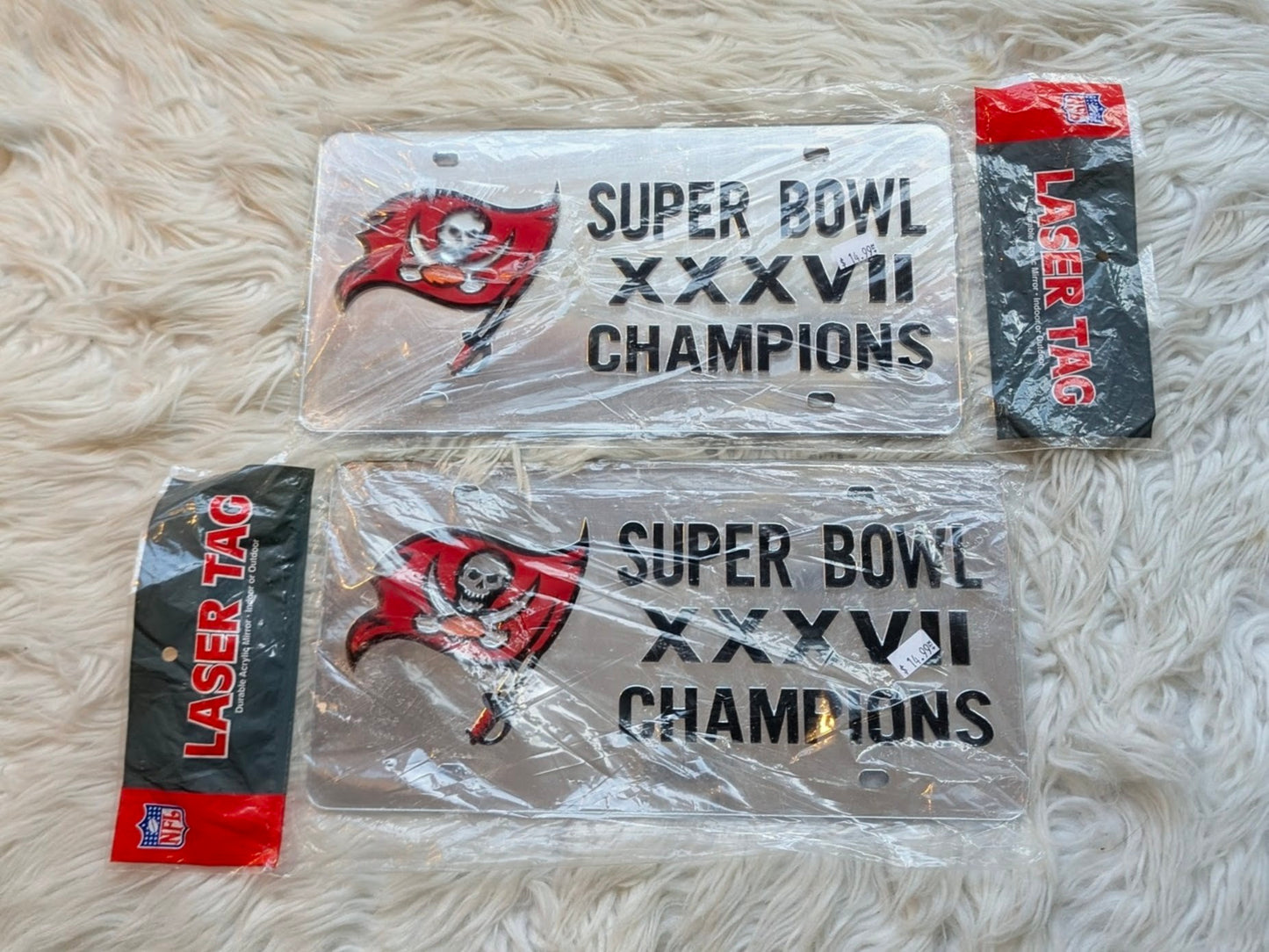 Tampa Bay Buccaneers License Plate.  NEW , price is each