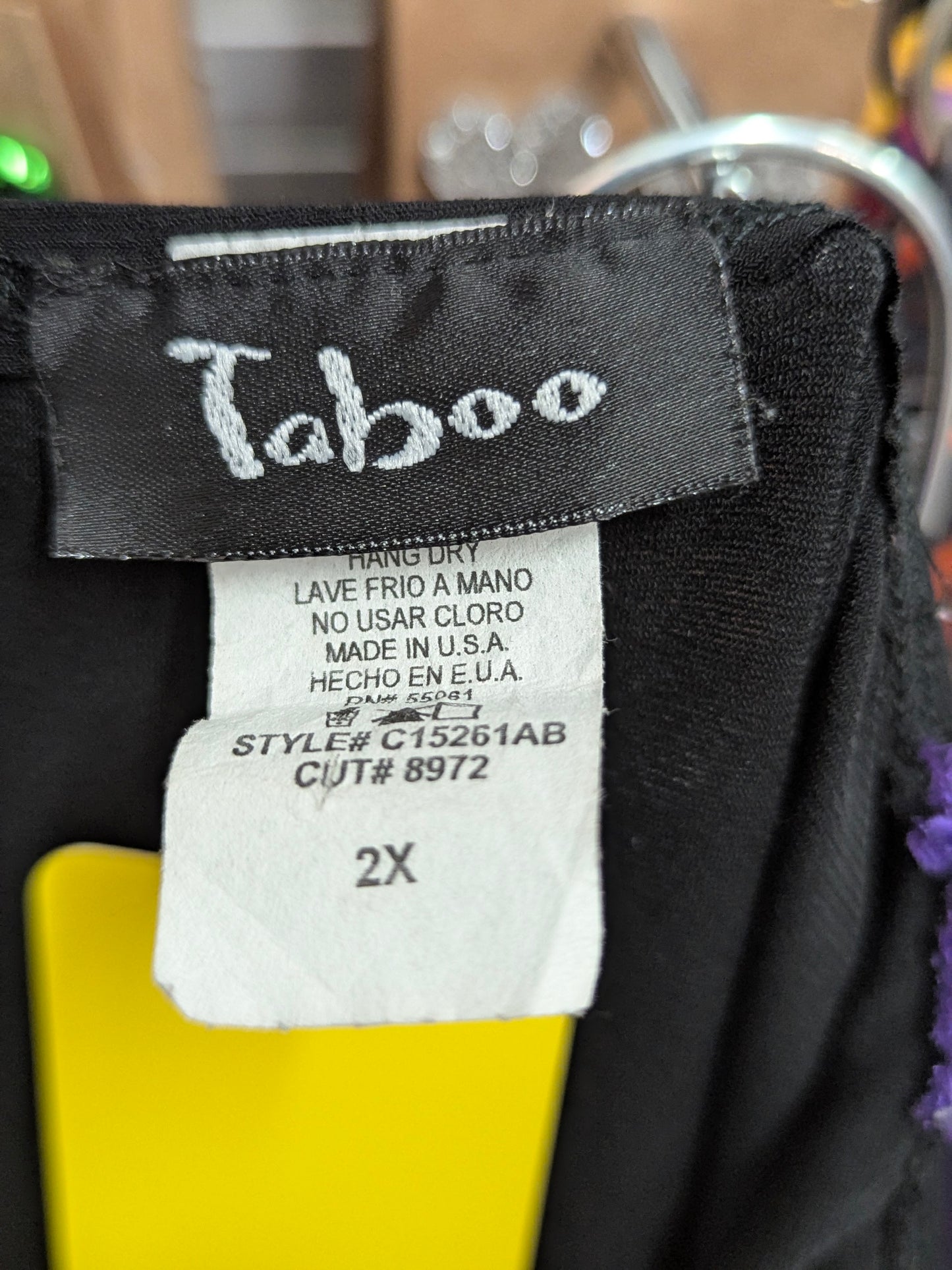 TABOO Brand Semi Formal Women's Dress Size 2x Vintage.