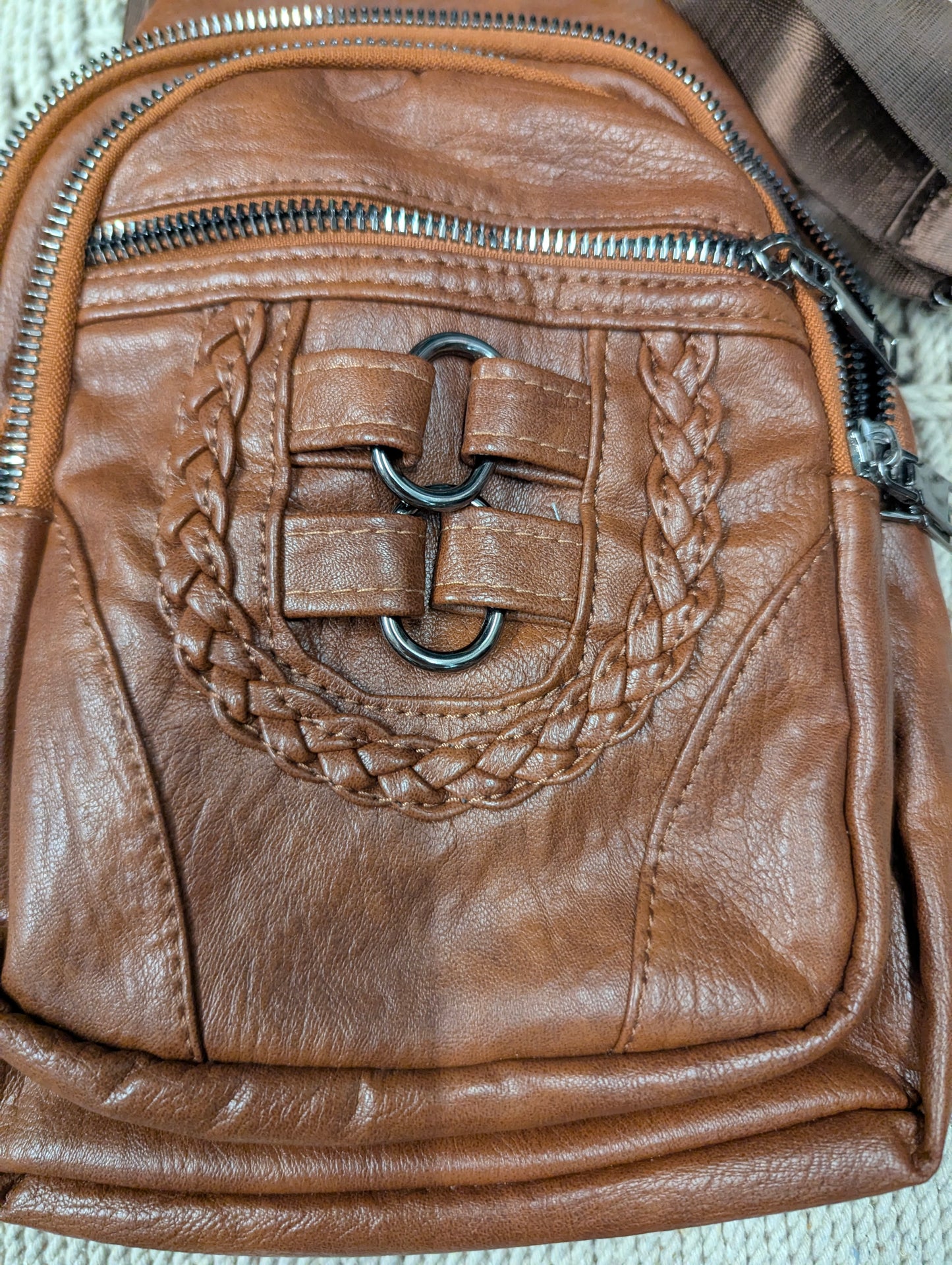 Leather Sling Bag