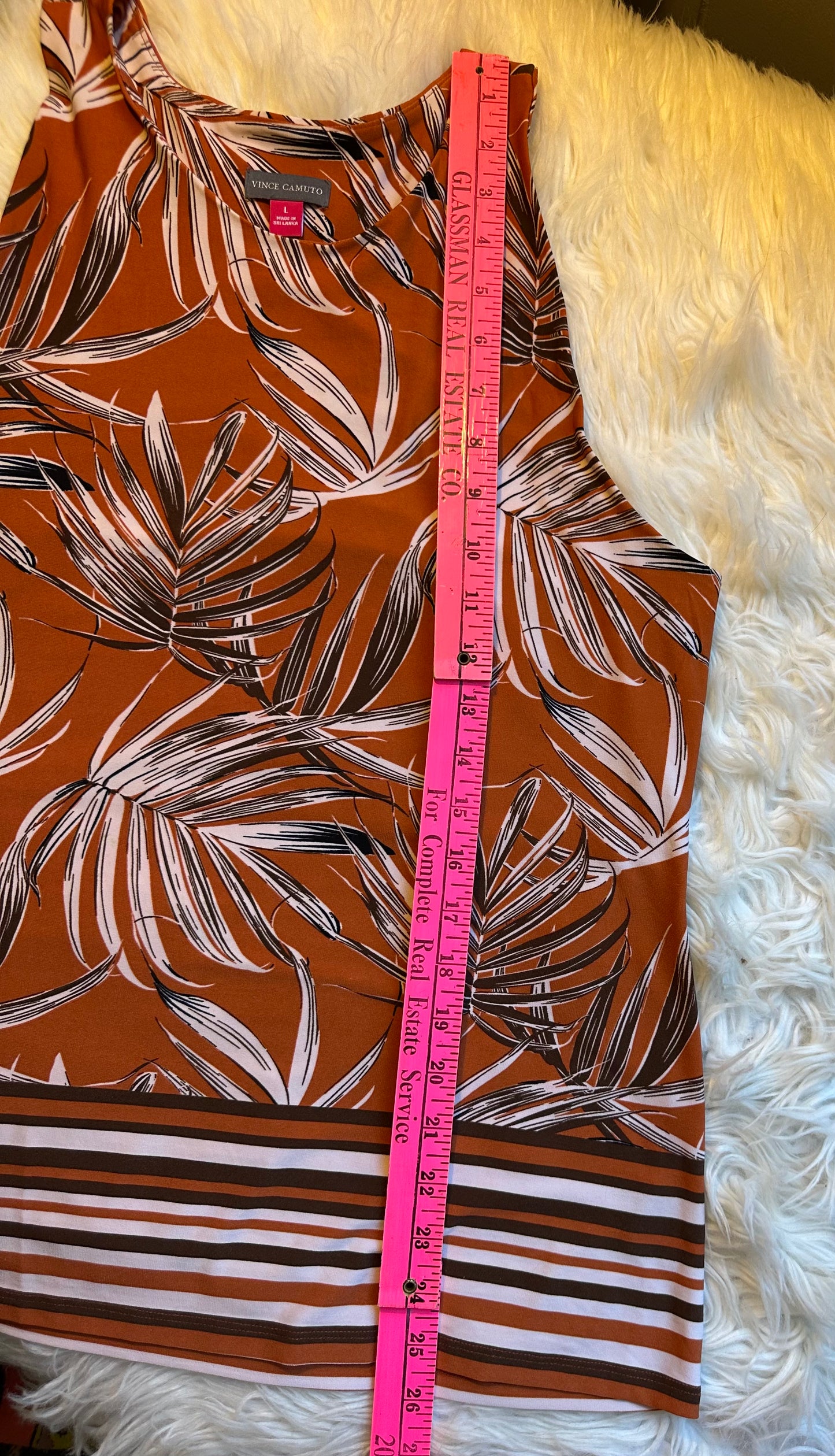 Vince Camuto Easy Breezy Penny Lane 2-Pc Wide Leg Pant Set Large/Small NWT EUC