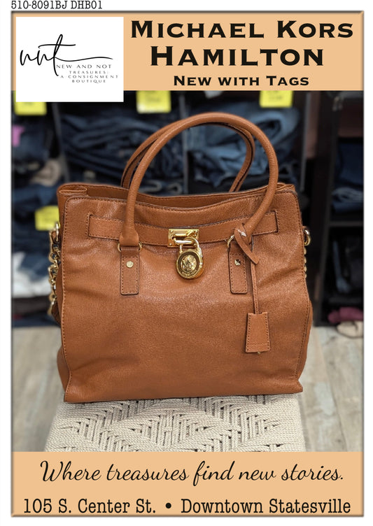 MICHAEL KORS, Hamilton, Tote/Handbag, New.