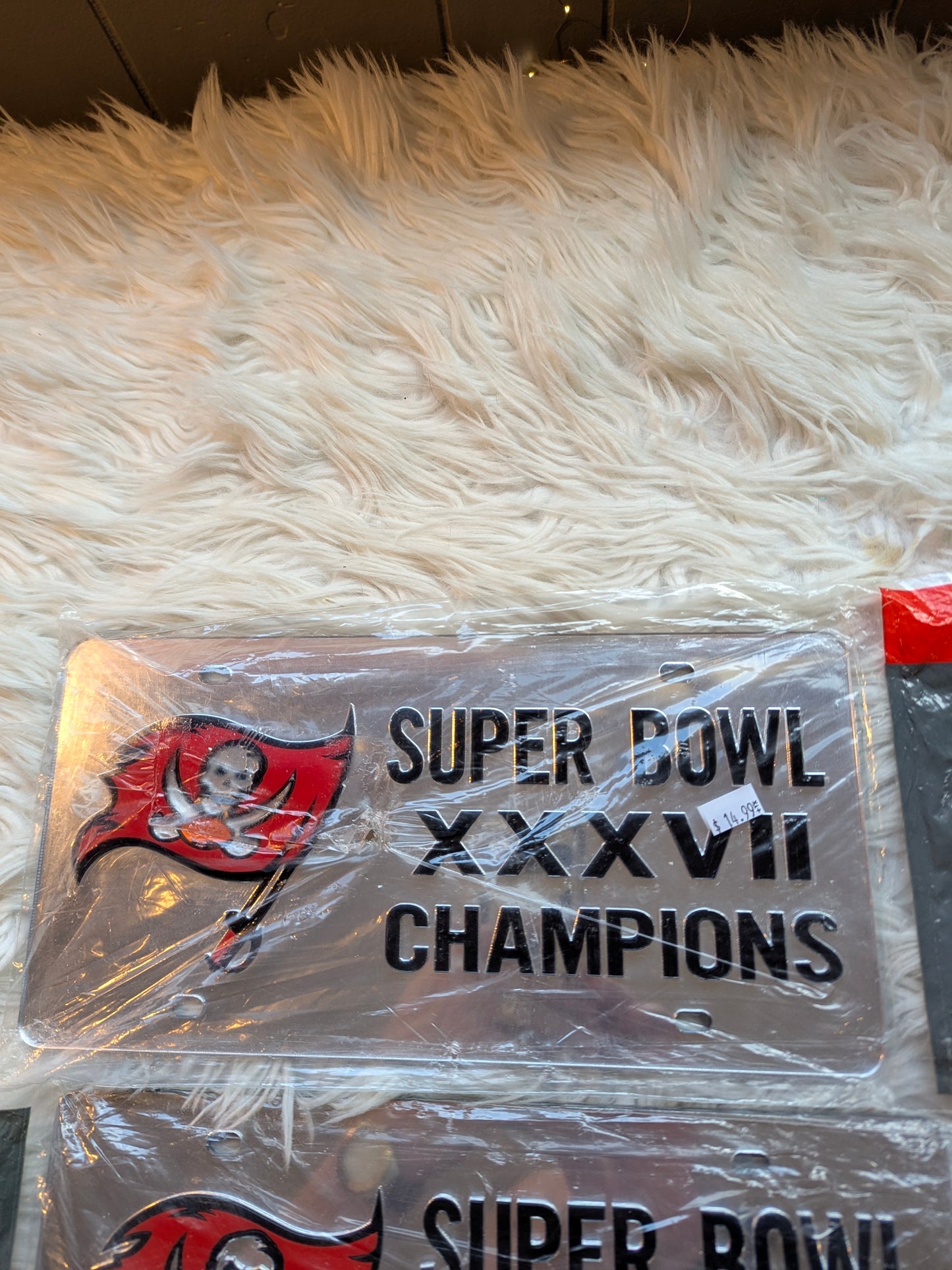Tampa Bay Buccaneers License Plate.  NEW , price is each