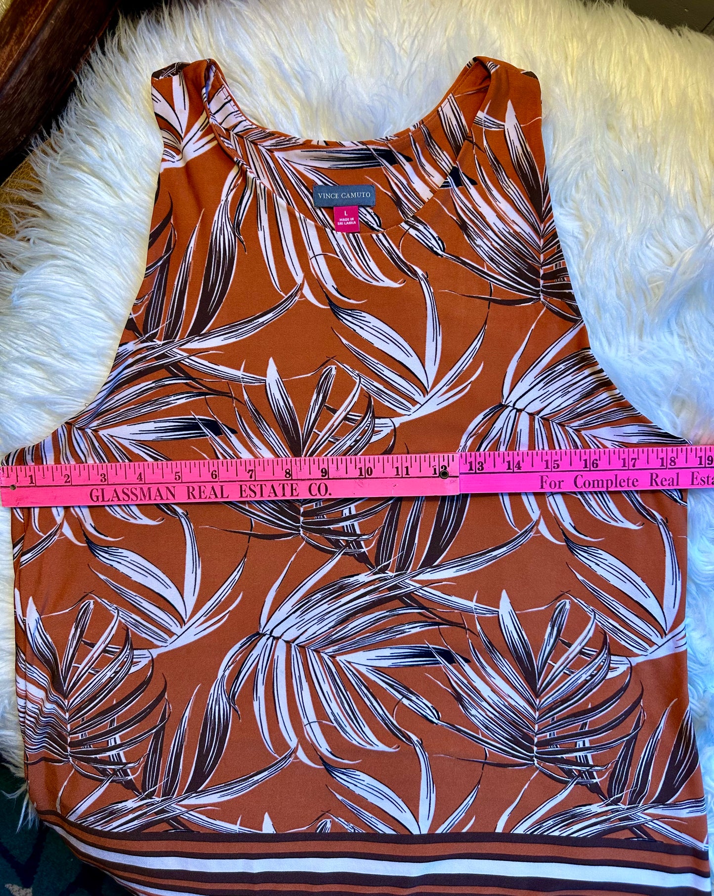 Vince Camuto Easy Breezy Penny Lane 2-Pc Wide Leg Pant Set Large/Small NWT EUC