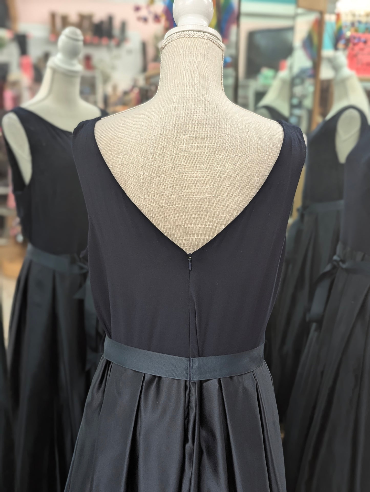 Betsy and Adam Navy Gown in 16
