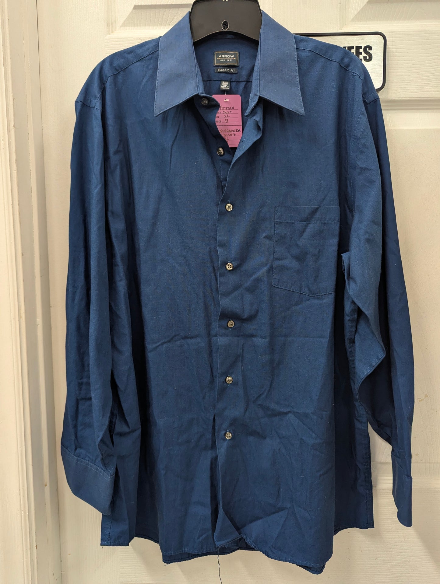 Arrow Brand Mens Shirt Size XL