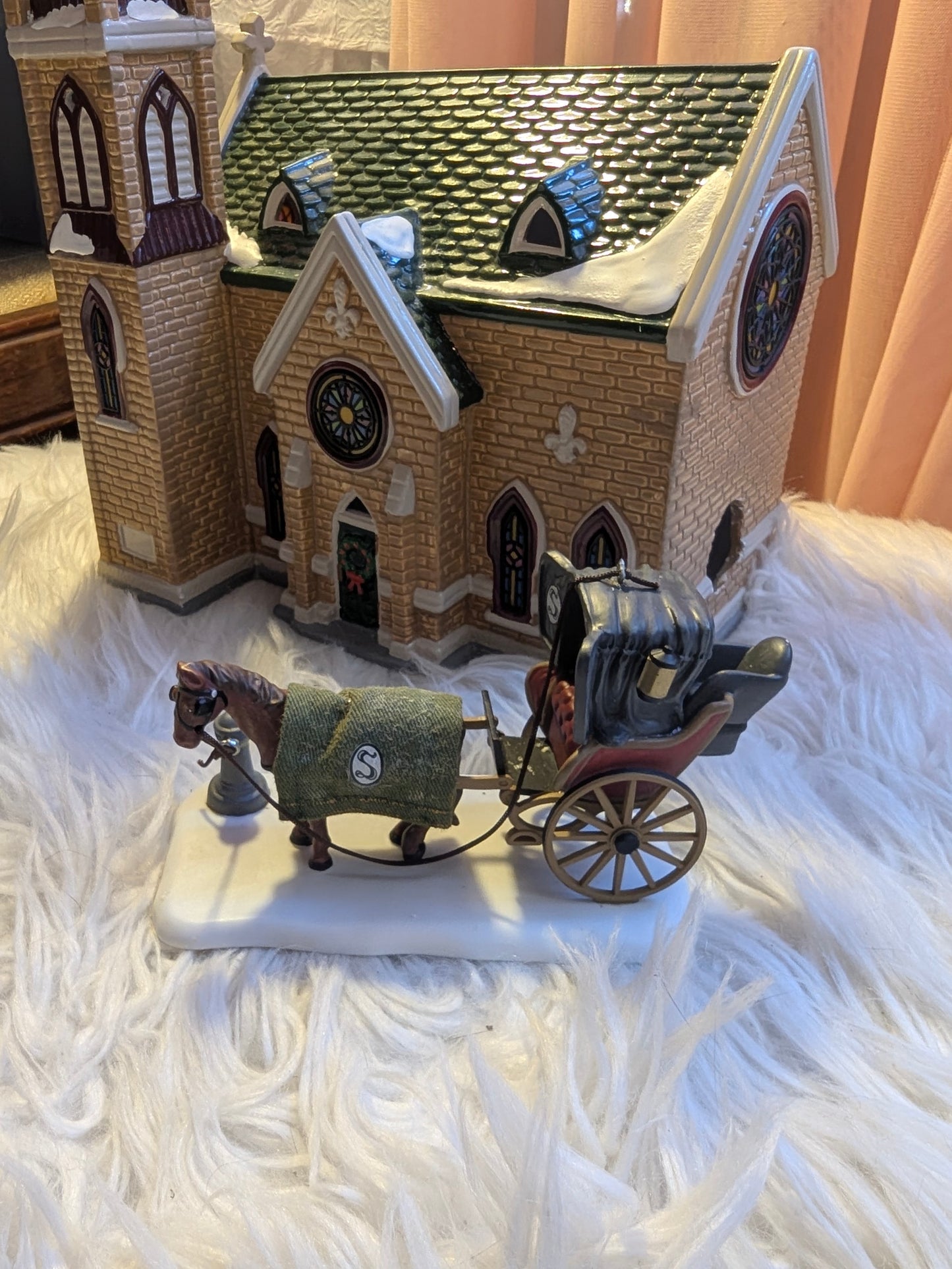 RARE Department 56 Snow Village "MOUNT OLIVET CHURCH" #54429 Retired 1996 w/ Box