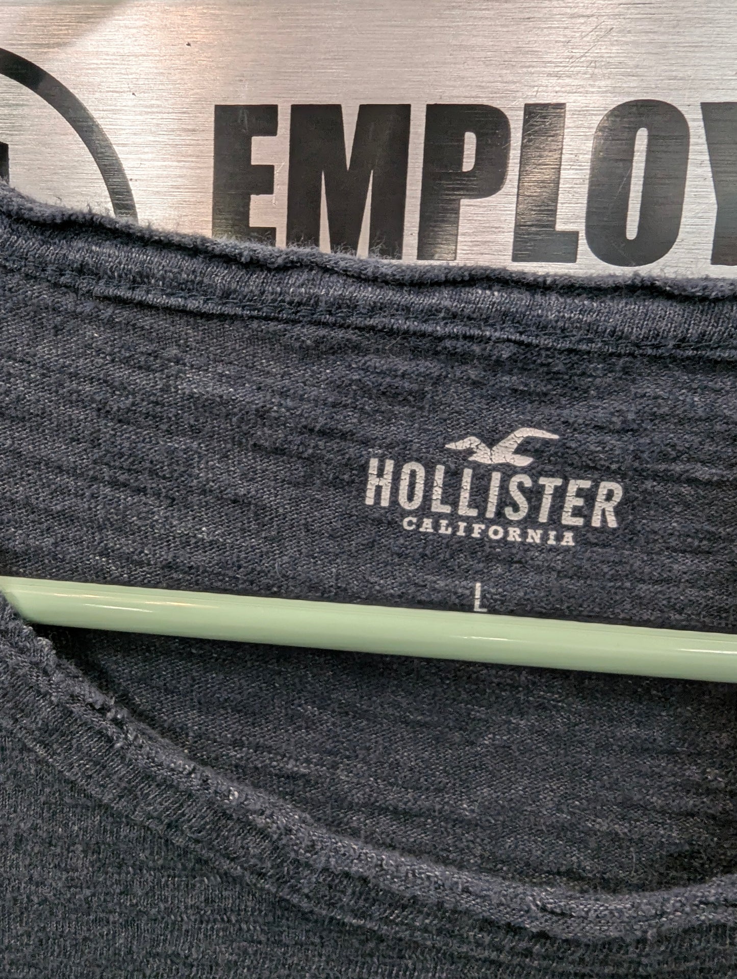 Hollister Black Long Sleeve in L