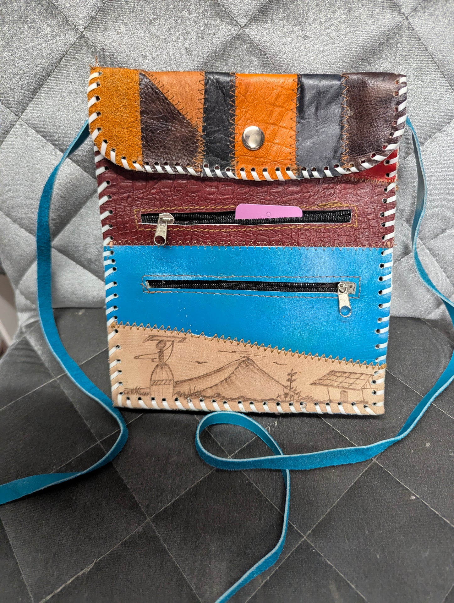 Hand Crafted Peruvian Design Cross Body