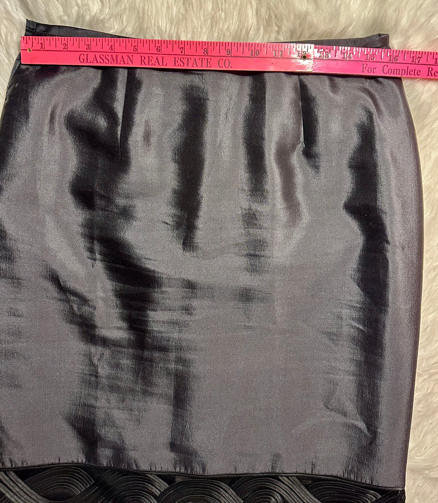 Adriana Papell Brown and White Floral Pattern in 12