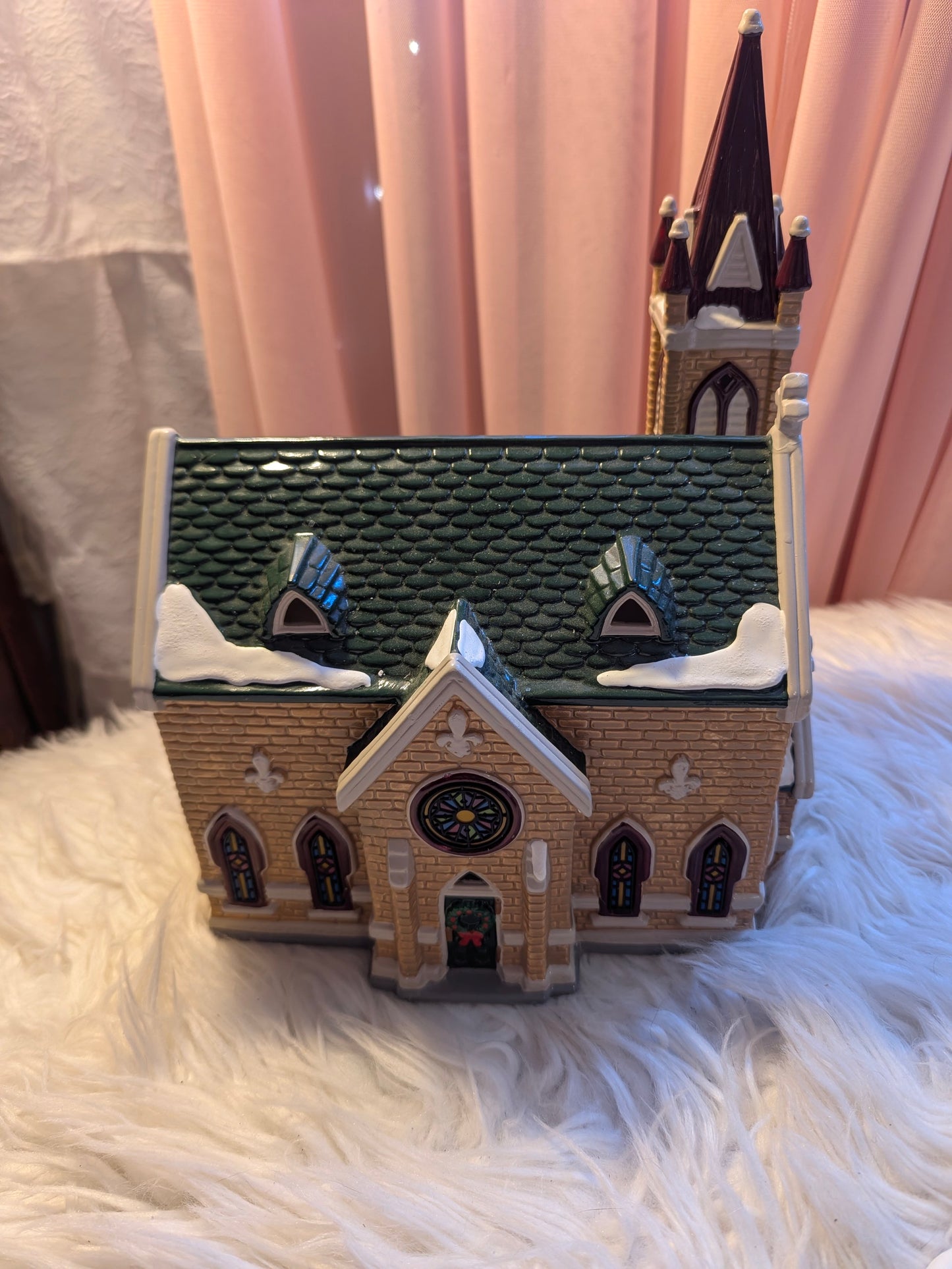 RARE Department 56 Snow Village "MOUNT OLIVET CHURCH" #54429 Retired 1996 w/ Box