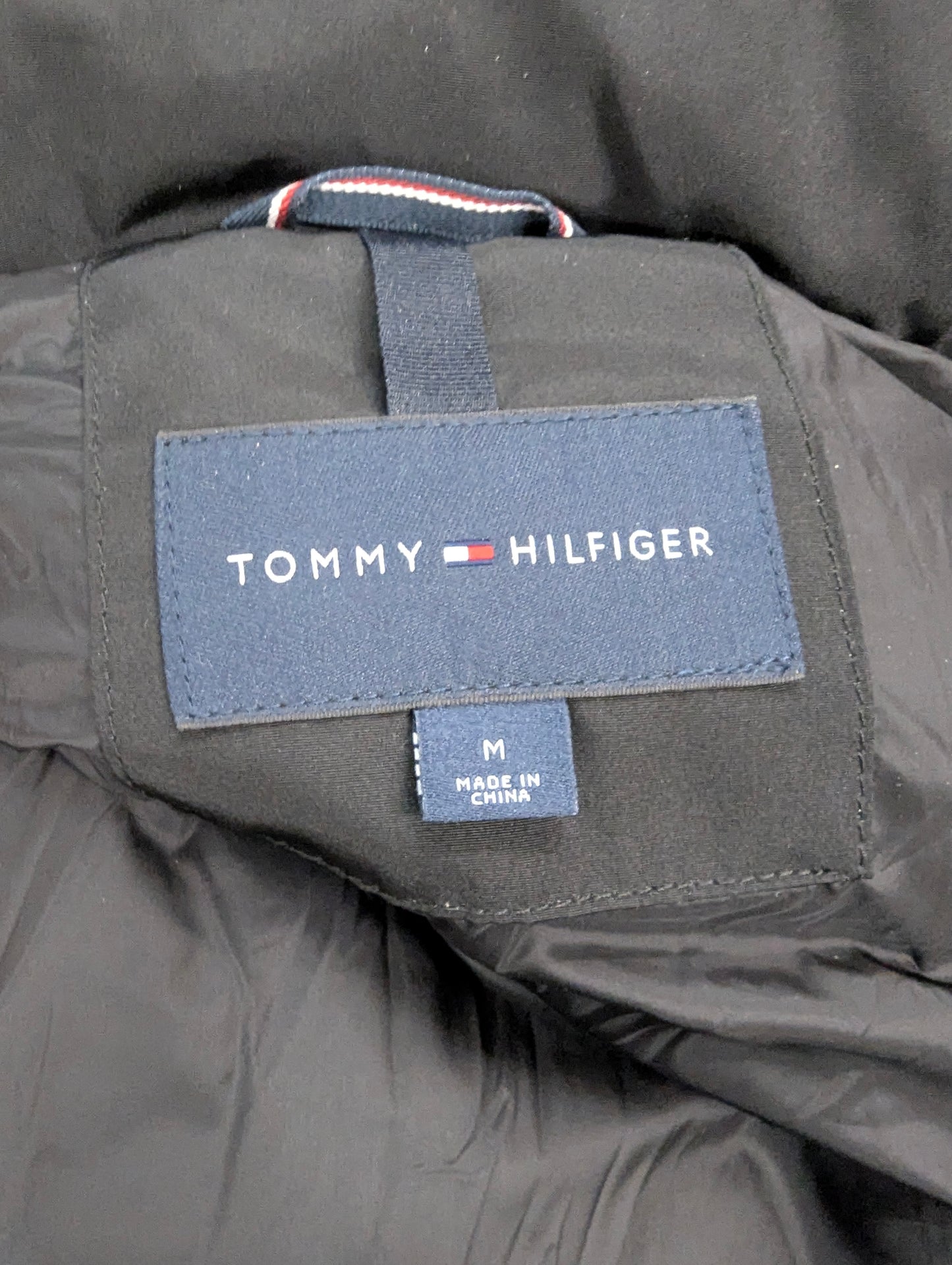 Tommy Hilfiger Down & Feather Black Jacket in M