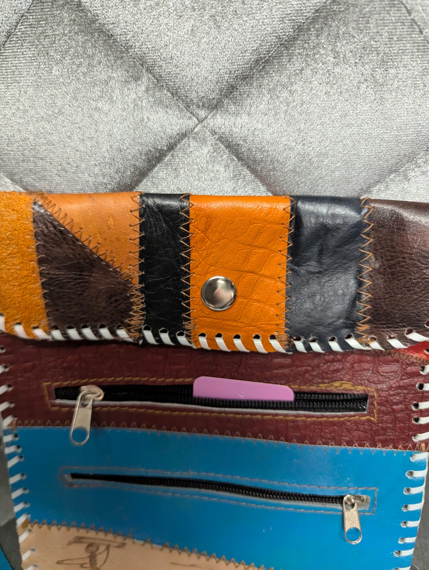 Hand Crafted Peruvian Design Cross Body