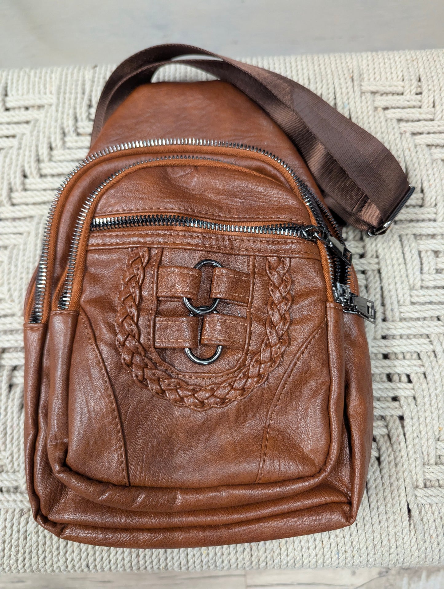 Leather Sling Bag