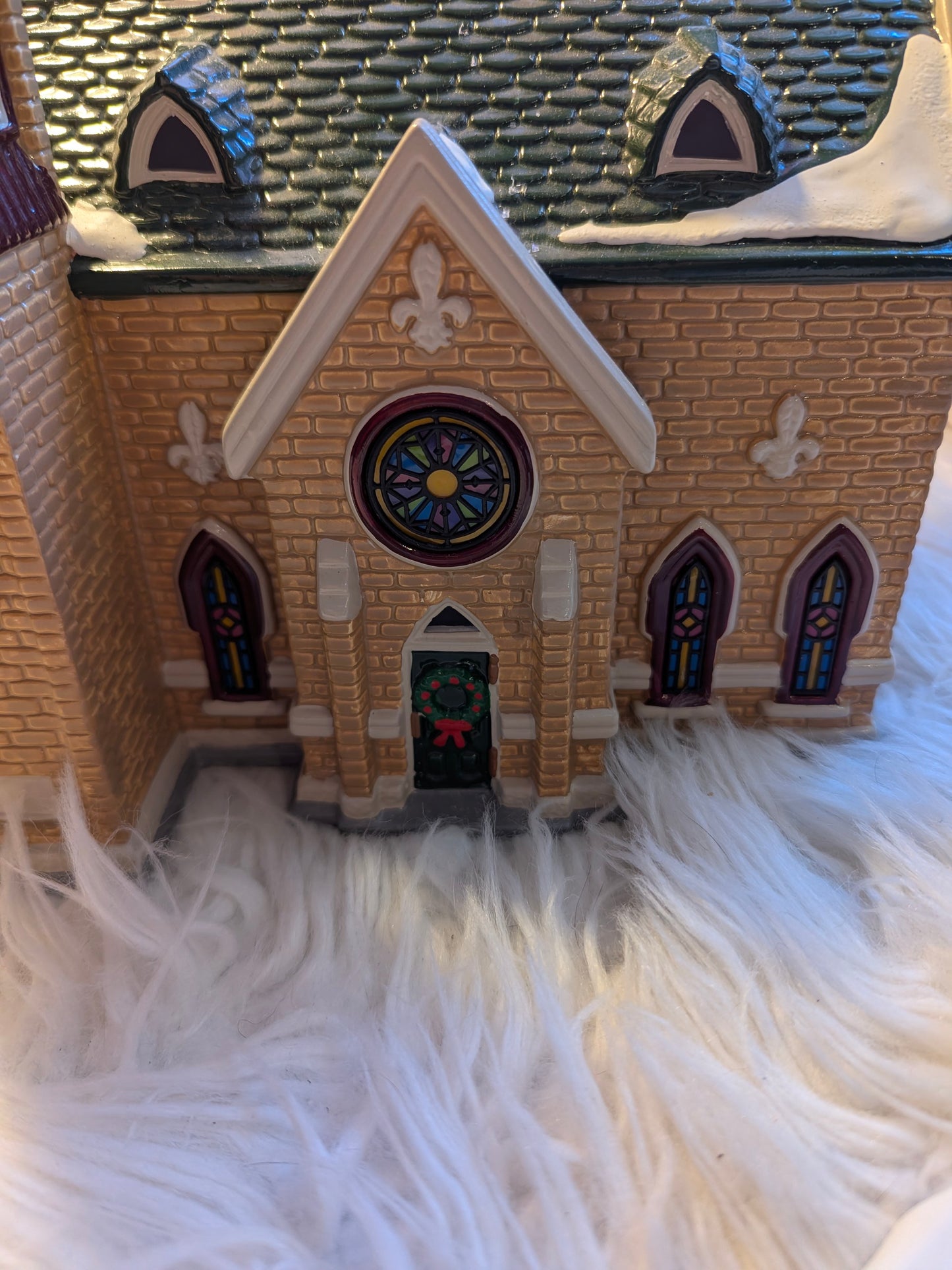 RARE Department 56 Snow Village "MOUNT OLIVET CHURCH" #54429 Retired 1996 w/ Box