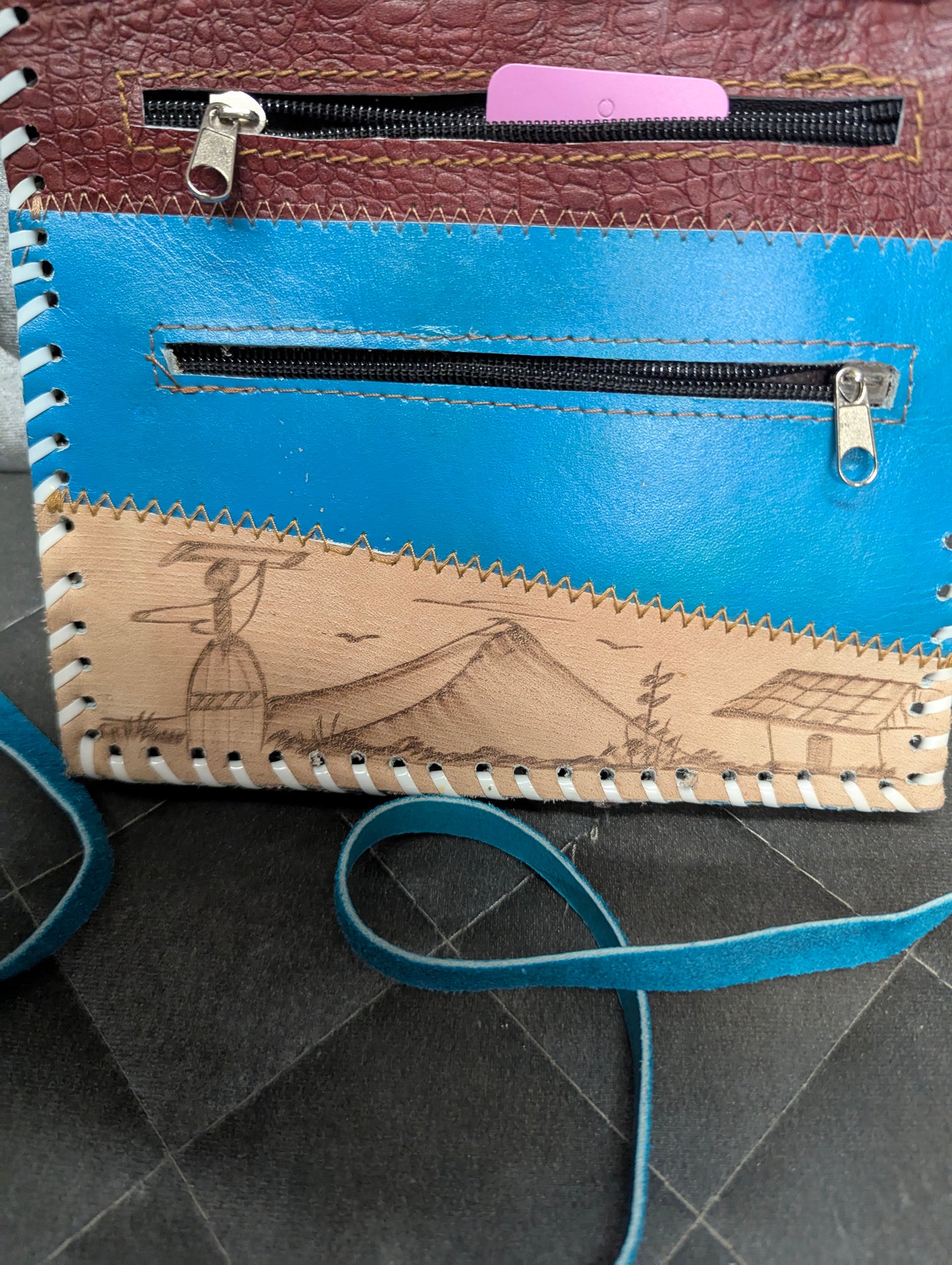 Hand Crafted Peruvian Design Cross Body