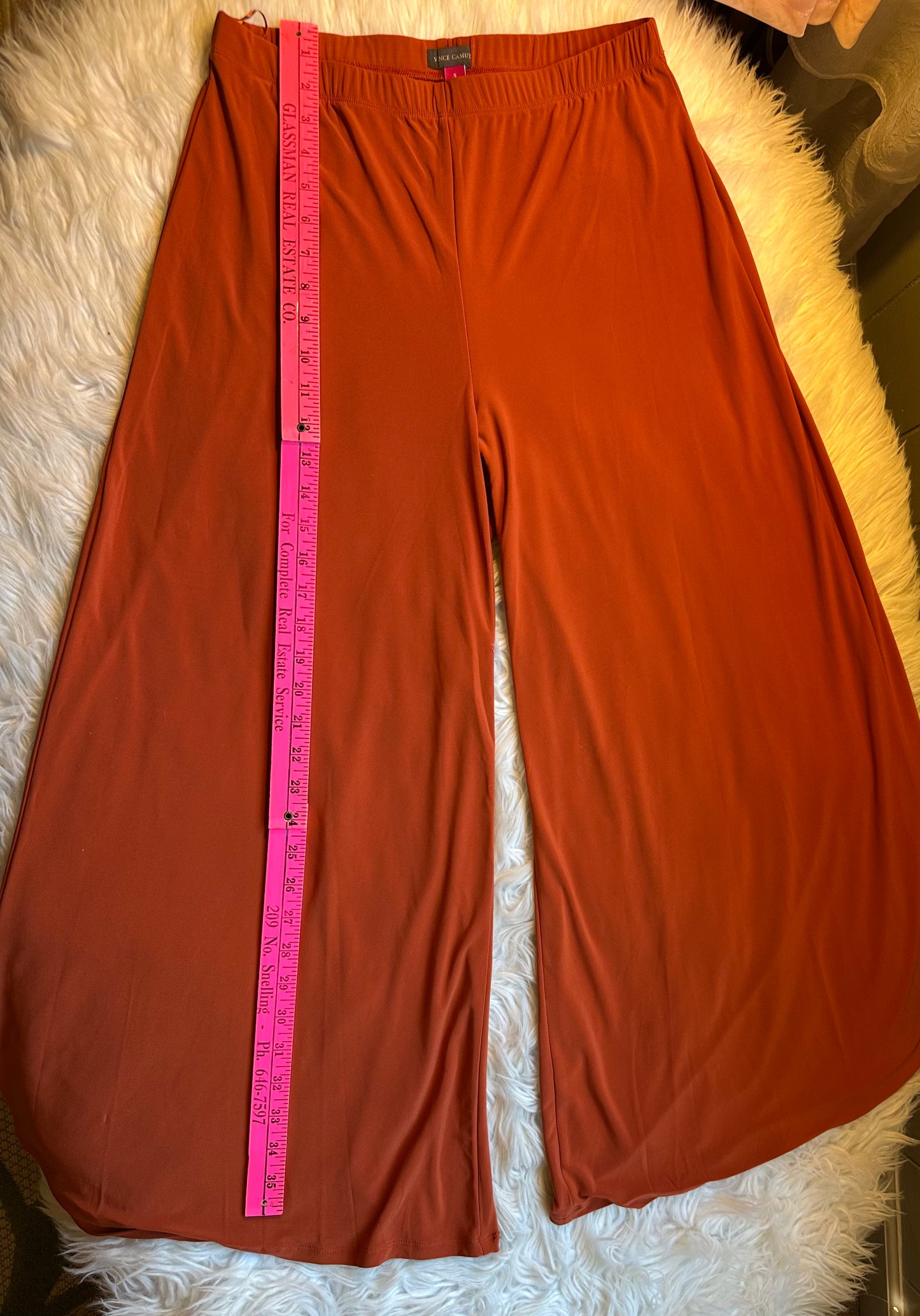 Vince Camuto Easy Breezy Penny Lane 2-Pc Wide Leg Pant Set Large/Small NWT EUC