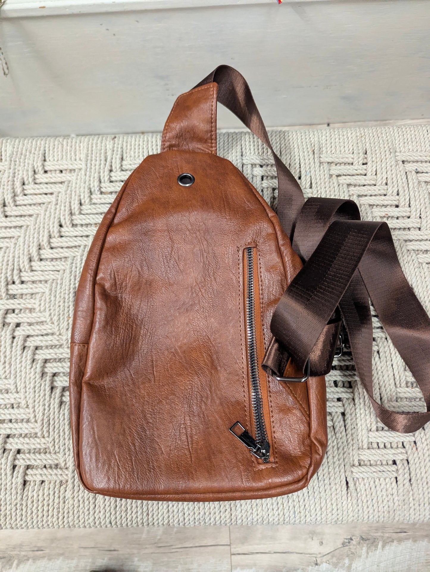 Leather Sling Bag
